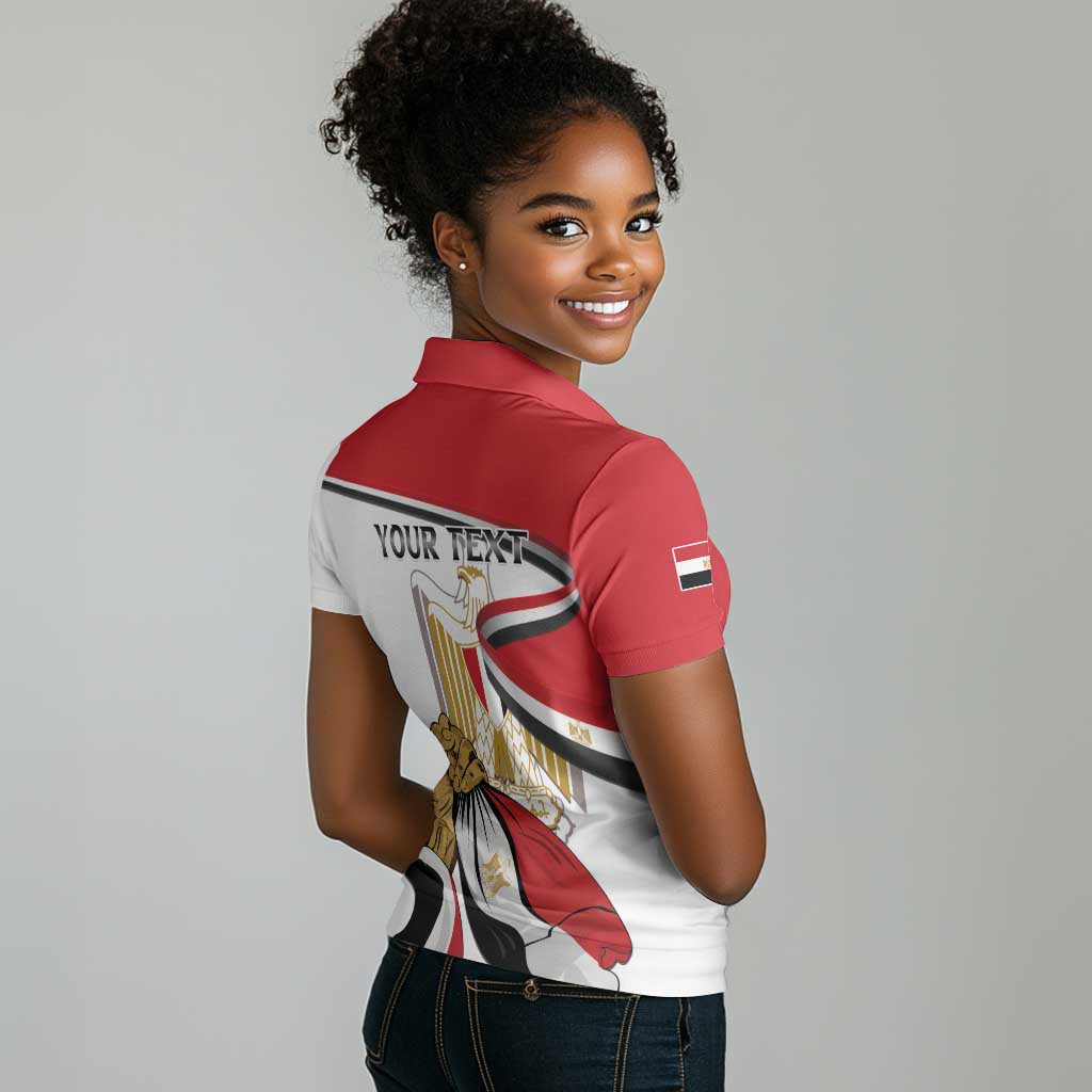 Personalized Egyptian Revolution Women Polo Shirt July 23rd