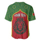 Personalized Morocco Fete du Trone Baseball Jersey King Lion