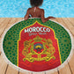 Personalized Morocco Fete du Trone Beach Blanket King Lion