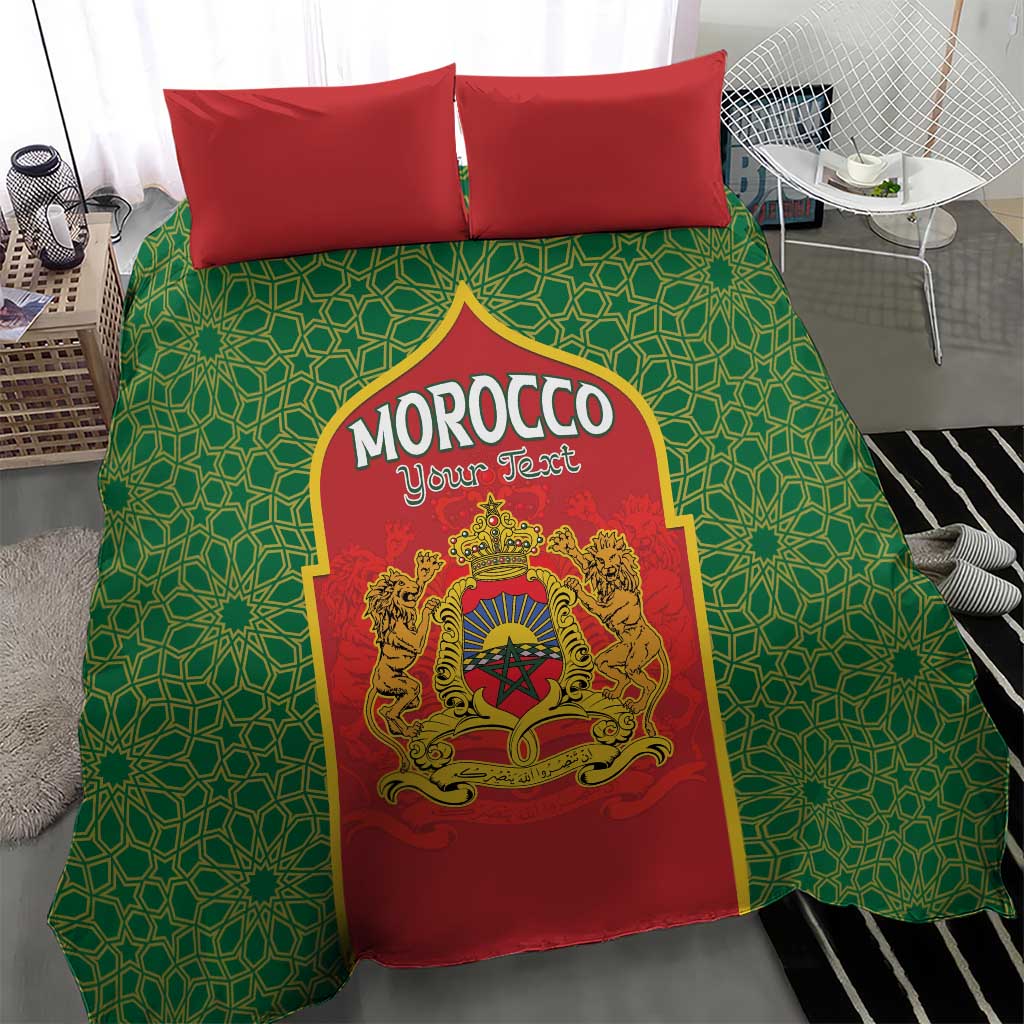 Personalized Morocco Fete du Trone Bedding Set King Lion