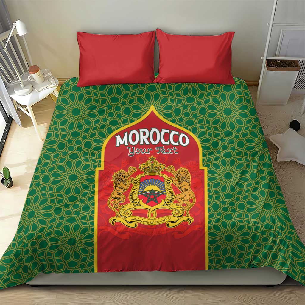 Personalized Morocco Fete du Trone Bedding Set King Lion