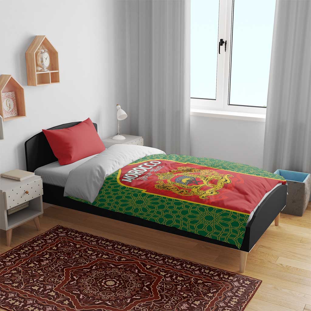 Personalized Morocco Fete du Trone Bedding Set King Lion