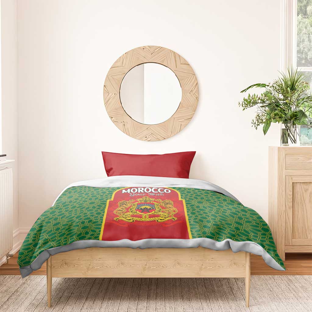 Personalized Morocco Fete du Trone Bedding Set King Lion