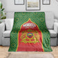 Personalized Morocco Fete du Trone Blanket King Lion