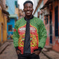 Personalized Morocco Fete du Trone Bomber Jacket King Lion