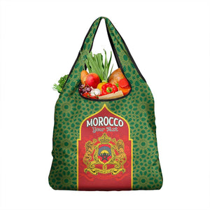 Personalized Morocco Fete du Trone Grocery Bag King Lion