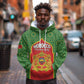 Personalized Morocco Fete du Trone Hoodie King Lion