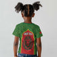 Personalized Morocco Fete du Trone Kid T shirt King Lion