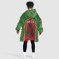 Personalized Morocco Fete du Trone Kid Wearable Blanket Hoodie King Lion
