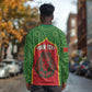 Personalized Morocco Fete du Trone Long Sleeve Shirt King Lion