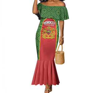 Personalized Morocco Fete du Trone Mermaid Dress King Lion
