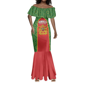 Personalized Morocco Fete du Trone Mermaid Dress King Lion