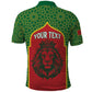 Personalized Morocco Fete du Trone Polo Shirt King Lion