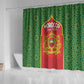Personalized Morocco Fete du Trone Shower Curtain King Lion