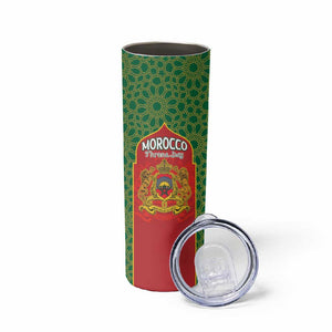 Personalized Morocco Fete du Trone Skinny Tumbler King Lion