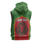 Personalized Morocco Fete du Trone Sleeveless Hoodie King Lion - African Pride