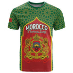 Personalized Morocco Fete du Trone T shirt King Lion