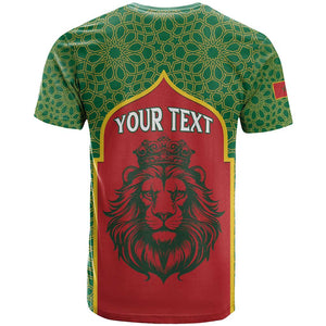 Personalized Morocco Fete du Trone T shirt King Lion
