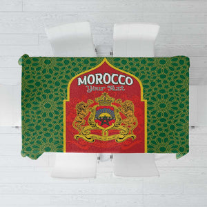 Personalized Morocco Fete du Trone Tablecloth King Lion