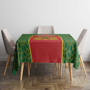 Personalized Morocco Fete du Trone Tablecloth King Lion