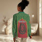 Personalized Morocco Fete du Trone Women Casual Shirt King Lion