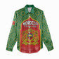 Personalized Morocco Fete du Trone Women Casual Shirt King Lion