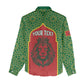 Personalized Morocco Fete du Trone Women Casual Shirt King Lion