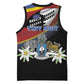 Personalized Eswatini Somhlolo Day Basketball Jersey Coat Of Arms With Map - African Pride