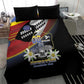 Eswatini Somhlolo Day Bedding Set Coat Of Arms With Map - African Pride