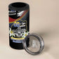 Personalized Eswatini Somhlolo Day 4 in 1 Can Cooler Tumbler Coat Of Arms With Map - African Pride