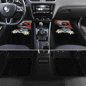 Eswatini Somhlolo Day Car Mats Coat Of Arms With Map - African Pride