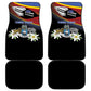 Eswatini Somhlolo Day Car Mats Coat Of Arms With Map - African Pride