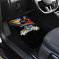 Eswatini Somhlolo Day Car Mats Coat Of Arms With Map - African Pride