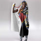 Eswatini Somhlolo Day Hooded Blanket Coat Of Arms With Map - African Pride