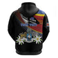 Personalized Eswatini Somhlolo Day Hoodie Coat Of Arms With Map - African Pride