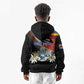 Personalized Eswatini Somhlolo Day Kid Hoodie Coat Of Arms With Map - African Pride