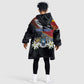 Personalized Eswatini Somhlolo Day Kid Wearable Blanket Hoodie Coat Of Arms With Map - African Pride
