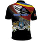 Personalized Eswatini Somhlolo Day Polo Shirt Coat Of Arms With Map - African Pride