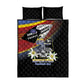 Eswatini Somhlolo Day Quilt Bed Set Coat Of Arms With Map - African Pride
