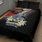 Eswatini Somhlolo Day Quilt Bed Set Coat Of Arms With Map - African Pride
