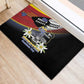 Eswatini Somhlolo Day Rubber Doormat Coat Of Arms With Map - African Pride