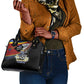 Eswatini Somhlolo Day Shoulder Handbag Coat Of Arms With Map - African Pride