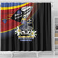 Eswatini Somhlolo Day Shower Curtain Coat Of Arms With Map - African Pride
