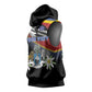 Personalized Eswatini Somhlolo Day Sleeveless Hoodie Coat Of Arms With Map - African Pride