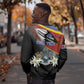 Personalized Eswatini Somhlolo Day Sweatshirt Coat Of Arms With Map - African Pride
