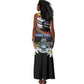Personalized Eswatini Somhlolo Day Tank Maxi Dress Coat Of Arms With Map - African Pride