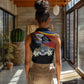 Personalized Eswatini Somhlolo Day Women Sleeveless Polo Shirt Coat Of Arms With Map - African Pride