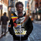 Personalized Eswatini Somhlolo Day Zip Hoodie Coat Of Arms With Map - African Pride