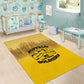 Buffalo Soldier Area Rug African American Heroes - Yellow - African Pride