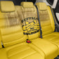 Buffalo Soldier Back Car Seat Cover African American Heroes - Yellow - African Pride